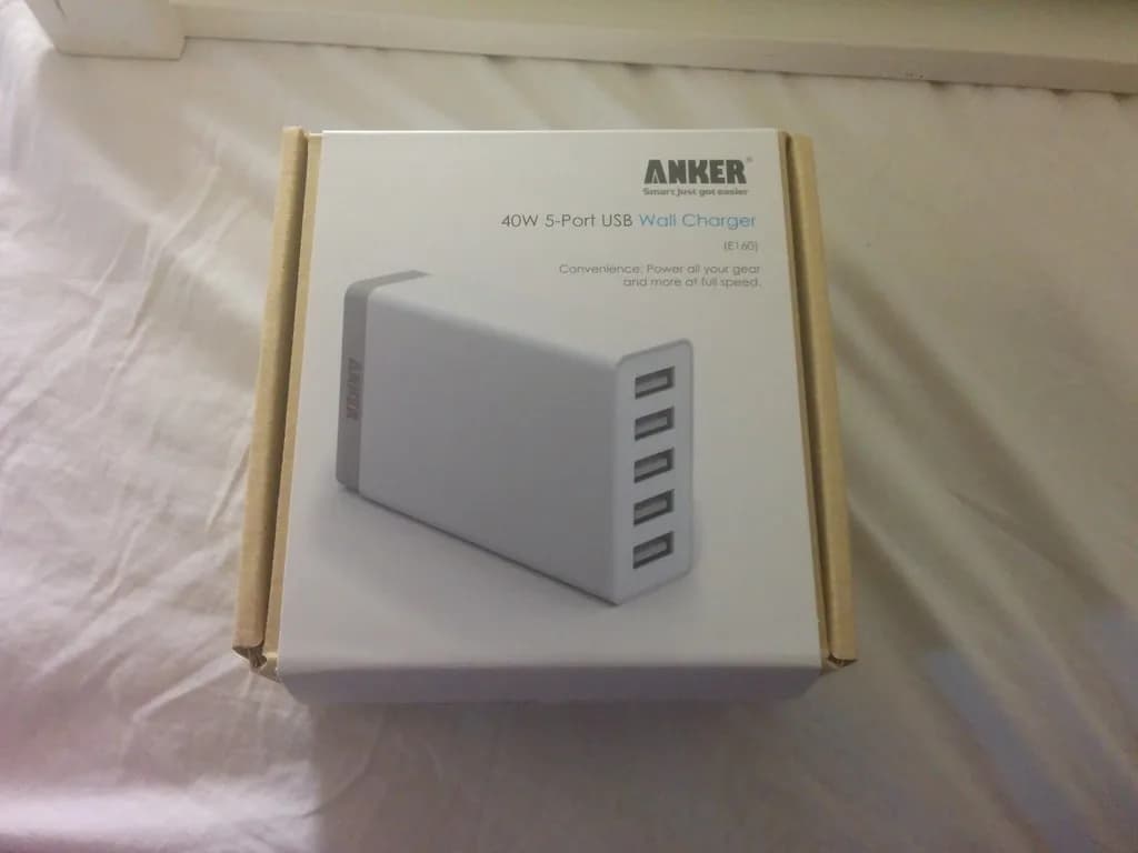 Anker 40W 5-Port USB Charger