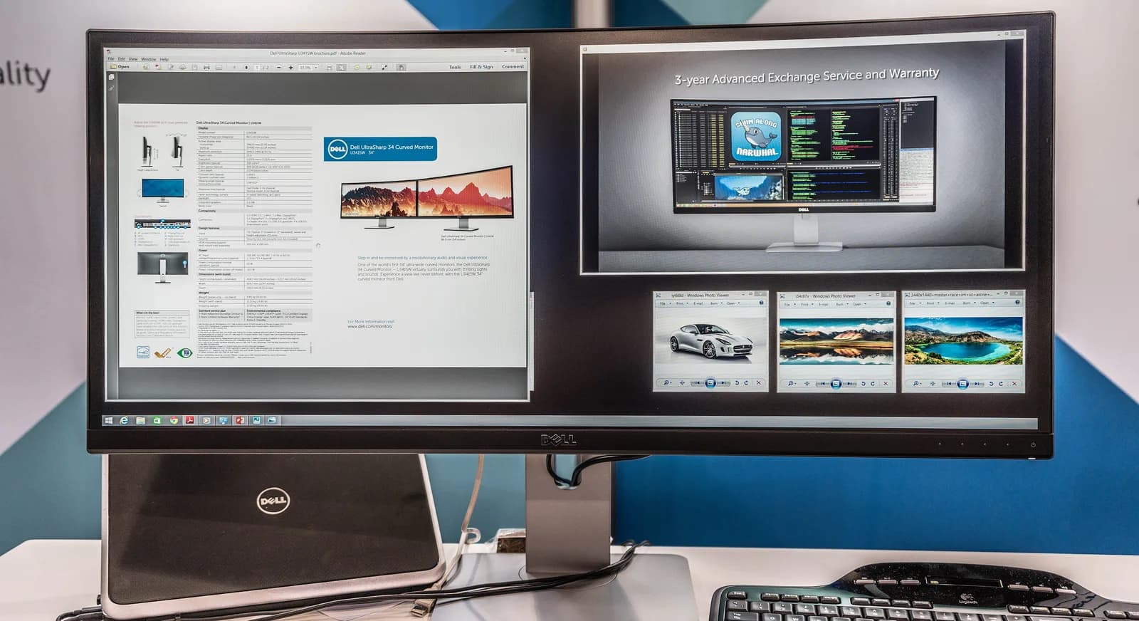 Dell UltraSharp U3415W 34" Curved Monitor