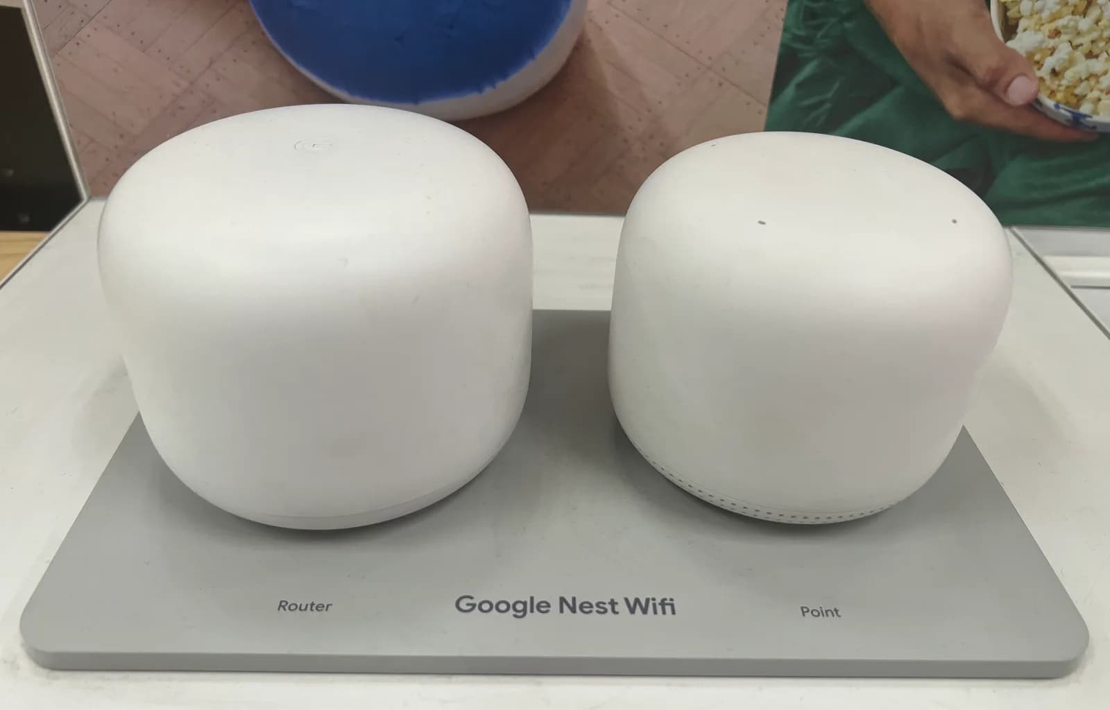 Google Nest Wifi Router and Point