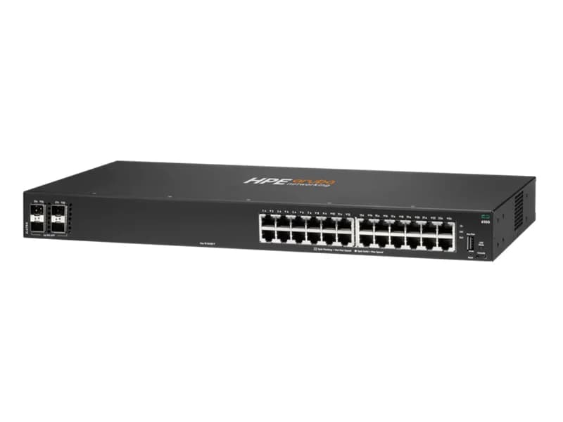 HPE Aruba Networking CX 6100 24G 4SFP+ Switch