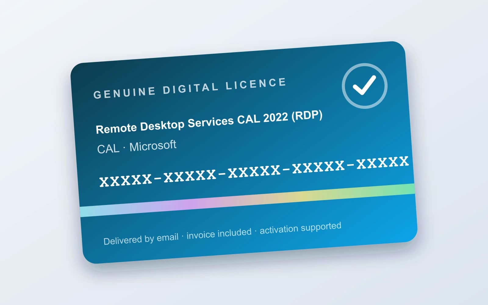 Remote Desktop Services CAL 2022 (RDP)
